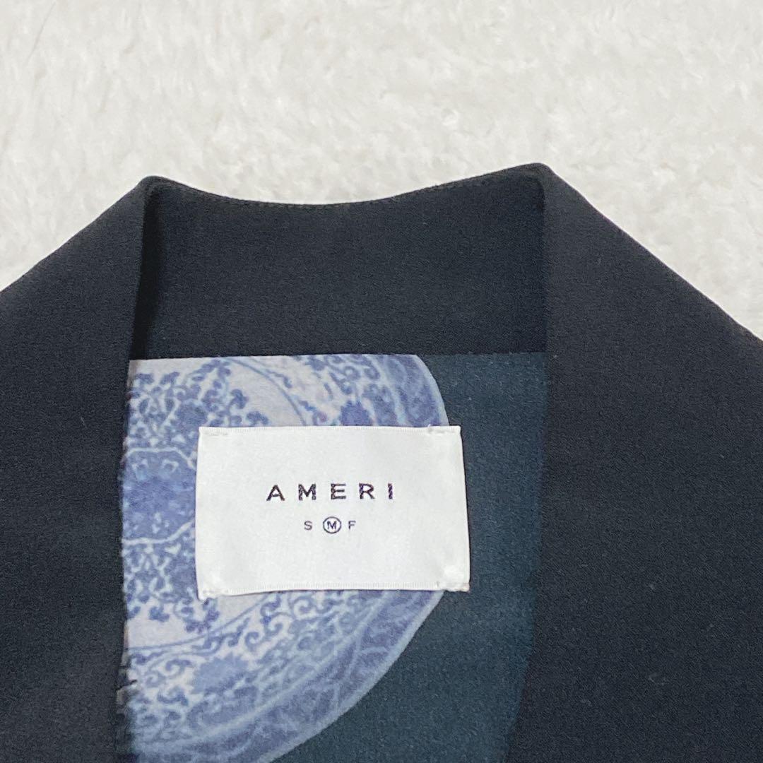 極美品　Ameri　NOTCH PRINT LINING JACKET