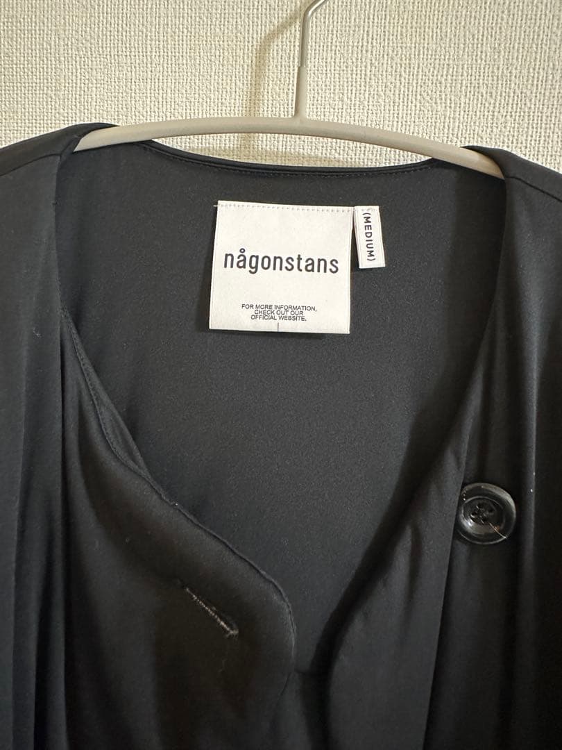 nagonstans 2024SS Airshut ノーカラーブルゾン