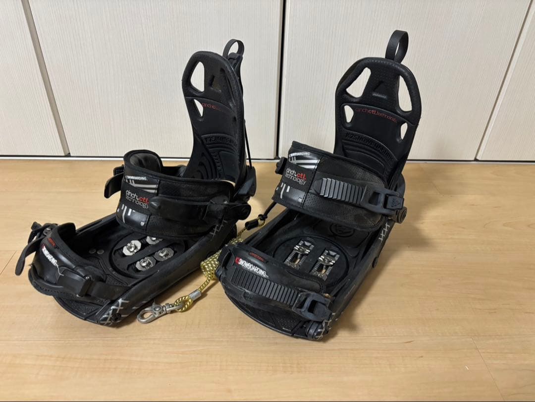 K2 スノーボード板　k2バインディング セット　ハイバックエントリー　グラトリ