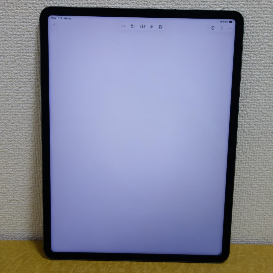 291）ジャンク品iPad PRO 12.9インチ（第5世代） 128GB au