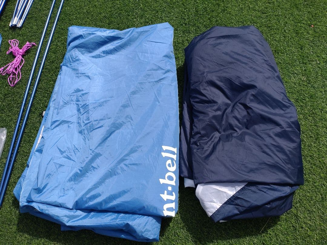 本日限定値下げ！[ジャンク扱い]モンベル クロノスキャビン4+専用グランドシート