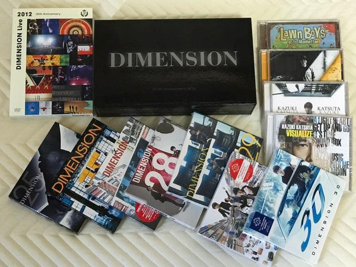 DIMENSION ディメンション 20th Anniversary Box 他