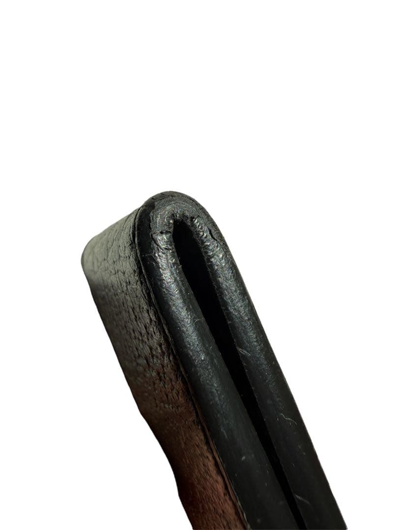 【正規品】GUCCI　グッチ　レザー　マネークリップ　レザー マグネット 財布