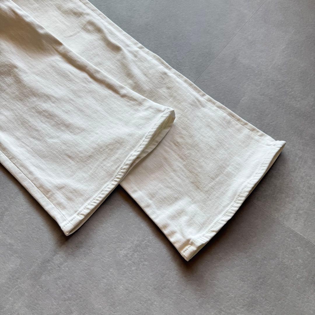 【美品✨】RonHerman オーバーオール　ホワイトデニム　オールインワン