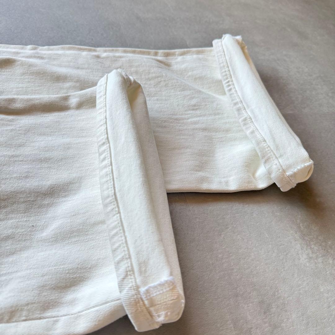 【美品✨】RonHerman オーバーオール　ホワイトデニム　オールインワン