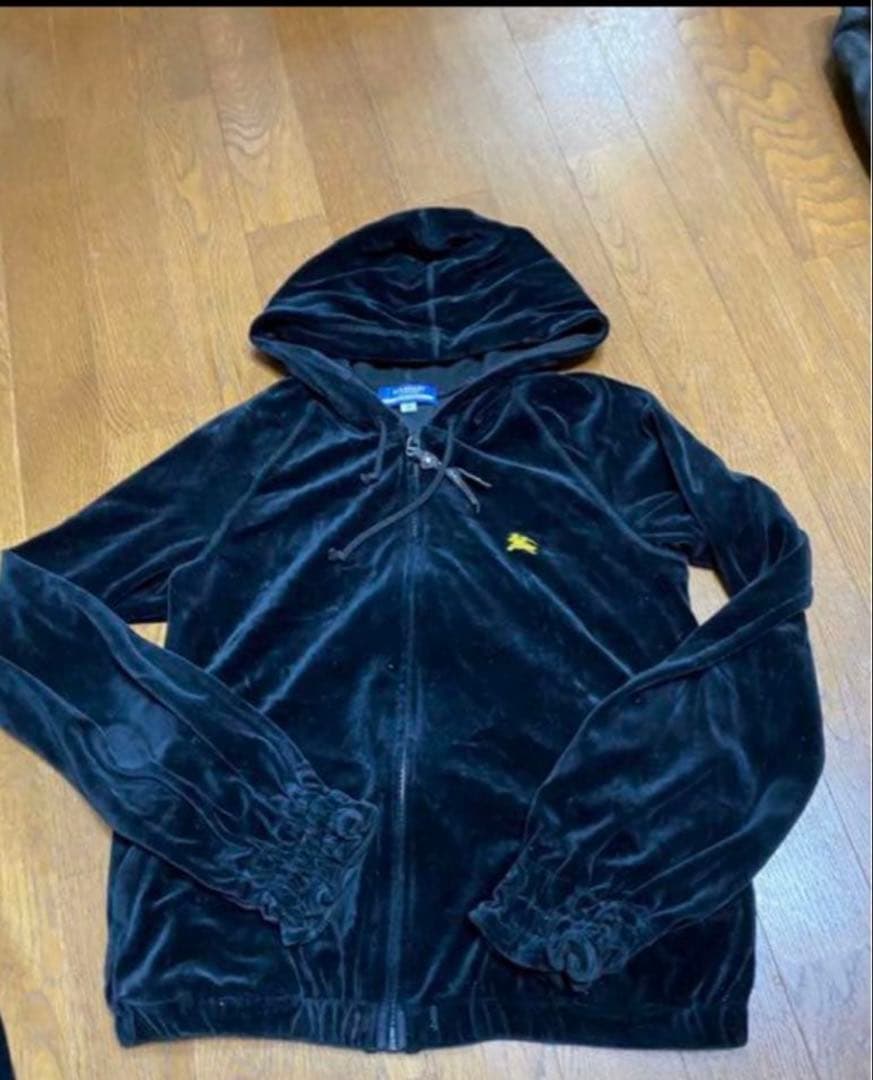 バーバリーブルーレーベル　ベロア