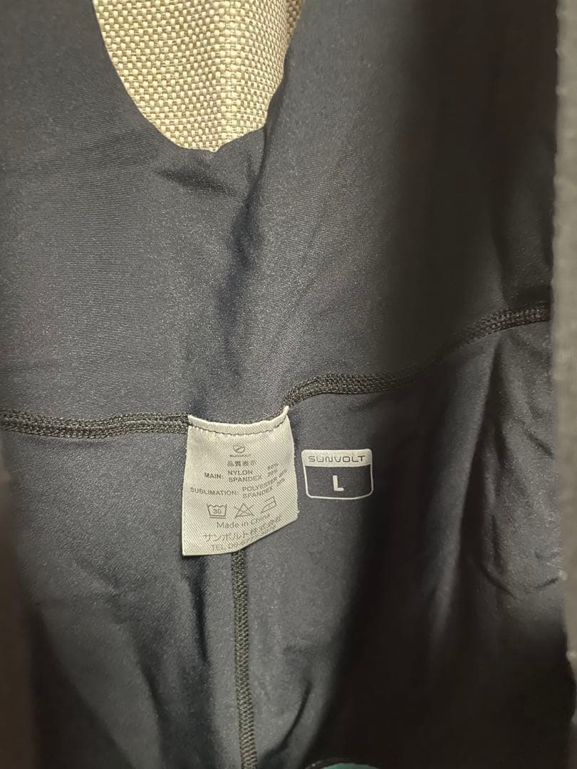 SUNVOLT 2着！！IT技術者監修 ビブタイツ Lサイズ サンボルト