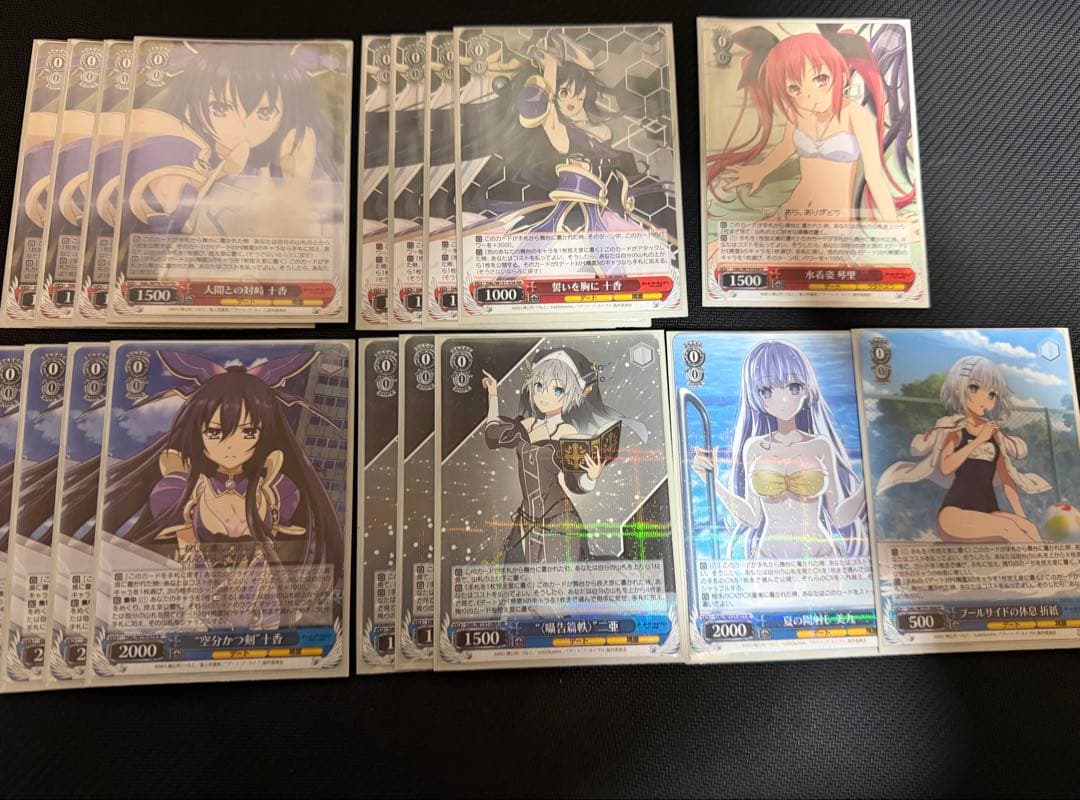 ヴァイス デートアライブ デッキ 8電源 パーツ付きまとめ売り