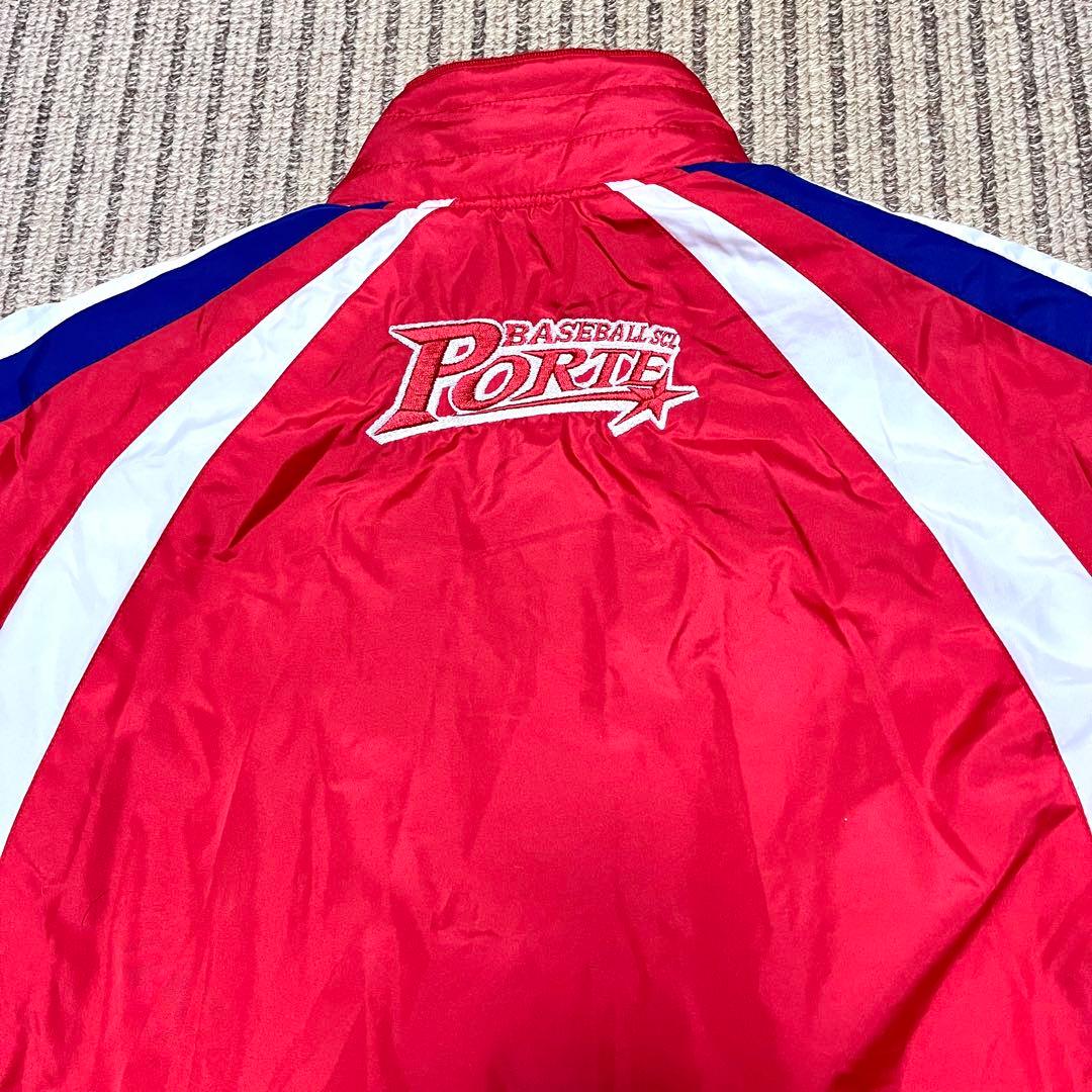 PORTE ポルテ 野球スクール グランドコート グラコン ジャンパー 光沢