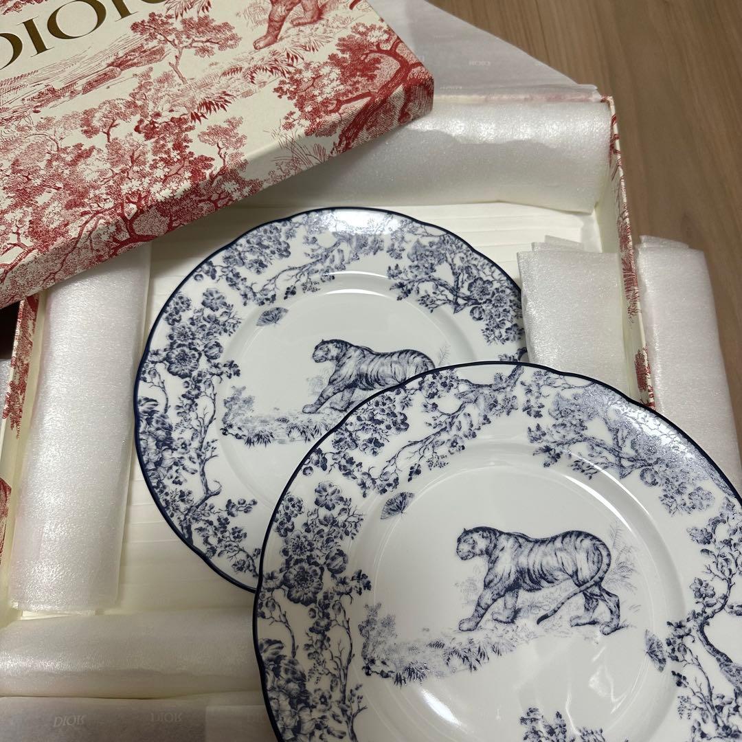 週末セール　トワルドジュイ　お皿　21cm 2枚組