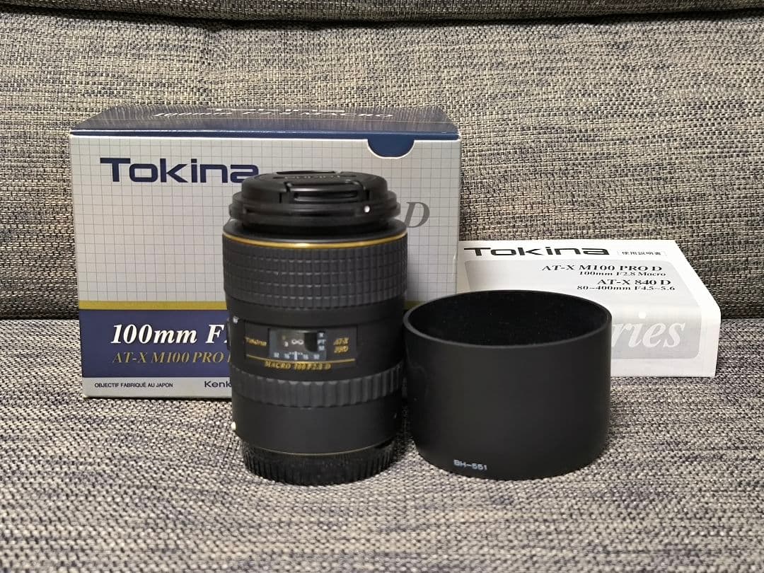 EFマウントTokina 100mm F2.8 AT-X M100 マクロ