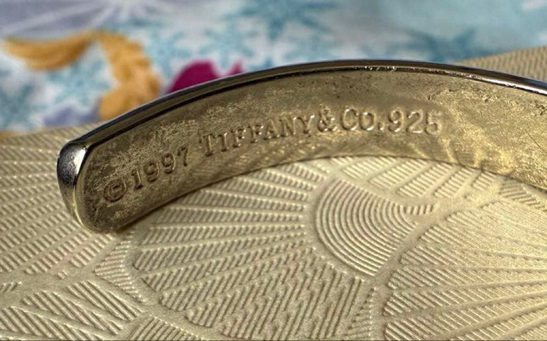 Tiffany & Co. 925 ティファニーカフ ナロー 1837 バングル
