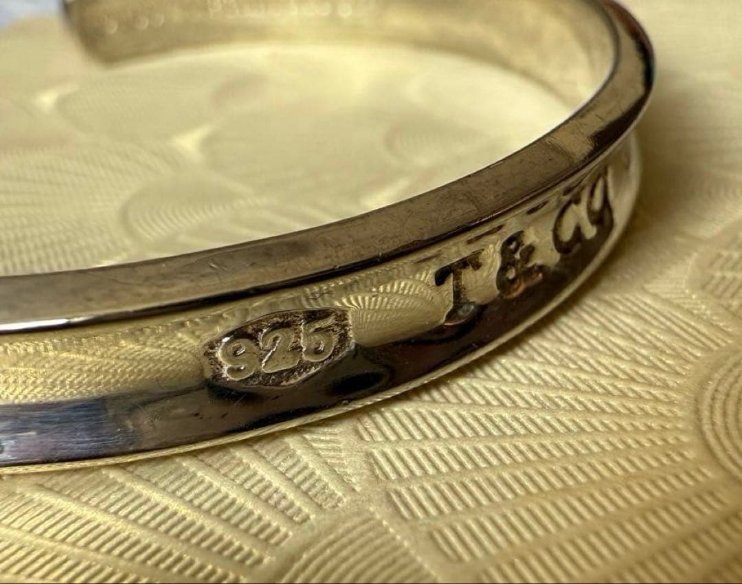 Tiffany & Co. 925 ティファニーカフ ナロー 1837 バングル
