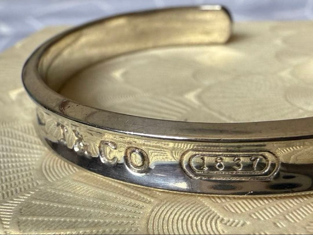 Tiffany & Co. 925 ティファニーカフ ナロー 1837 バングル