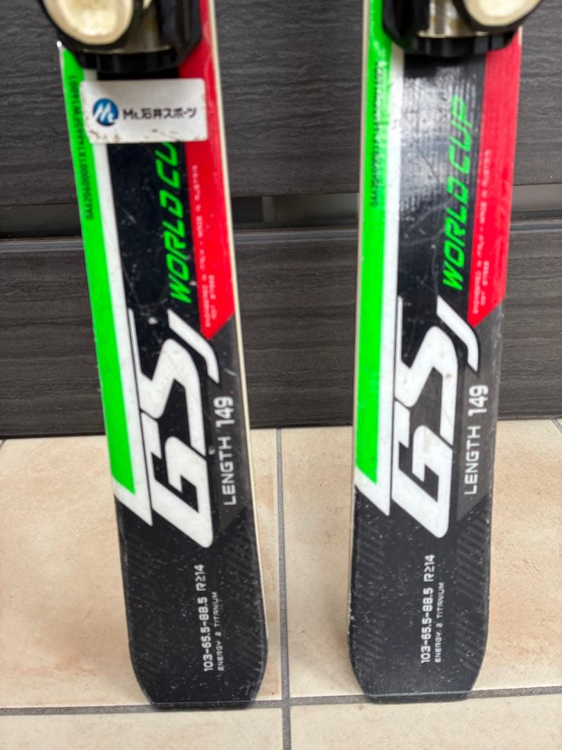 NORDICA GS スキー板 149cm 【Jr.競技用】