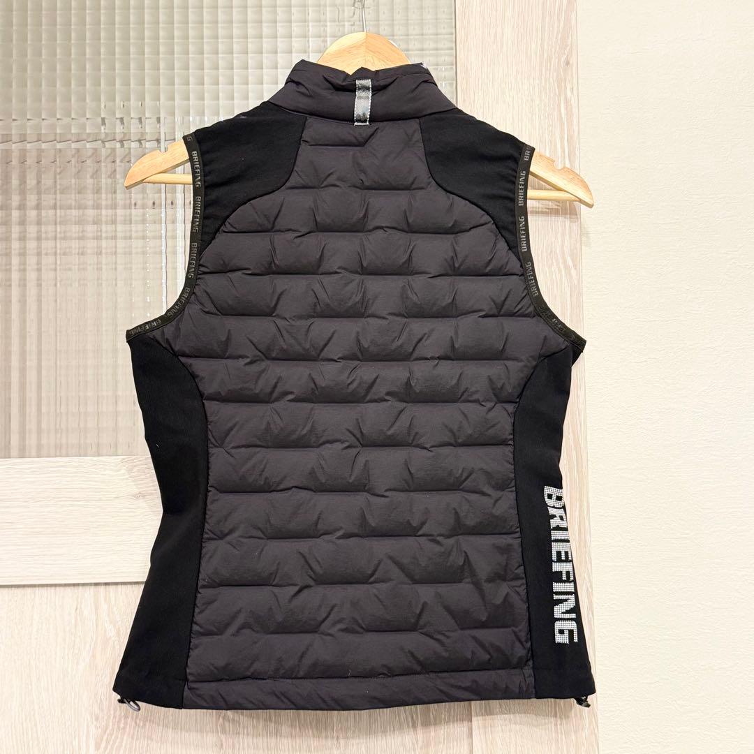 ☆新品未使用☆ブリーフィングゴルフ ハイブリッドダウンベスト ブラック XS