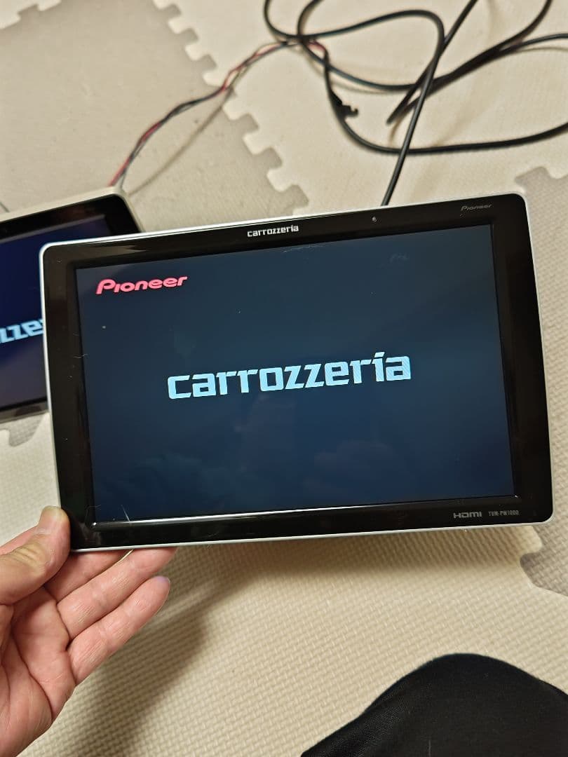 10.1V型ワイドXGAプライベートモニター2台セット TVM-PW1000T