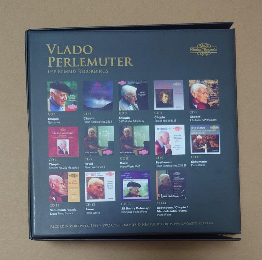 クラシック Vlado Perlemuter - The Nimbus Recordings