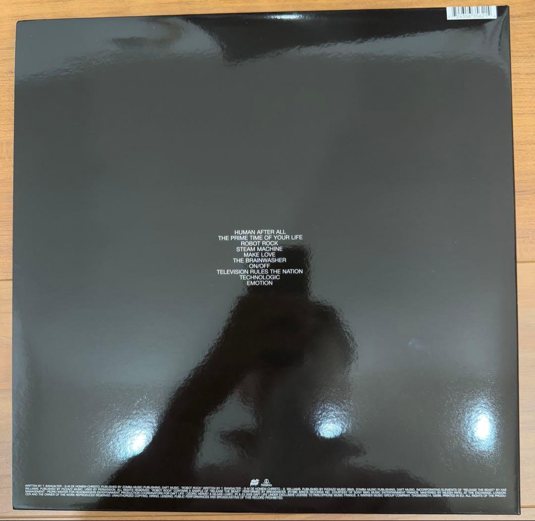 daft punk work, human after all レコード