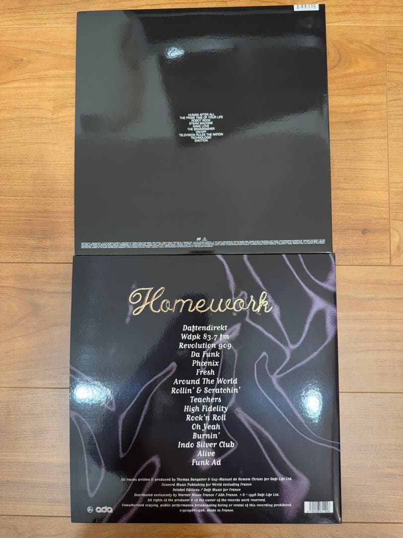 daft punk work, human after all レコード