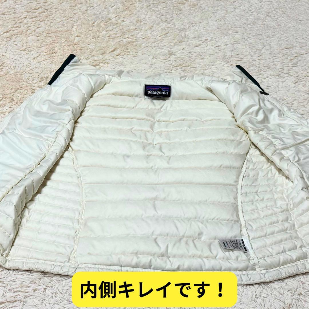 ⭐パタゴニア ダウンセーターベスト レディース XL 800FP パッカブル 白