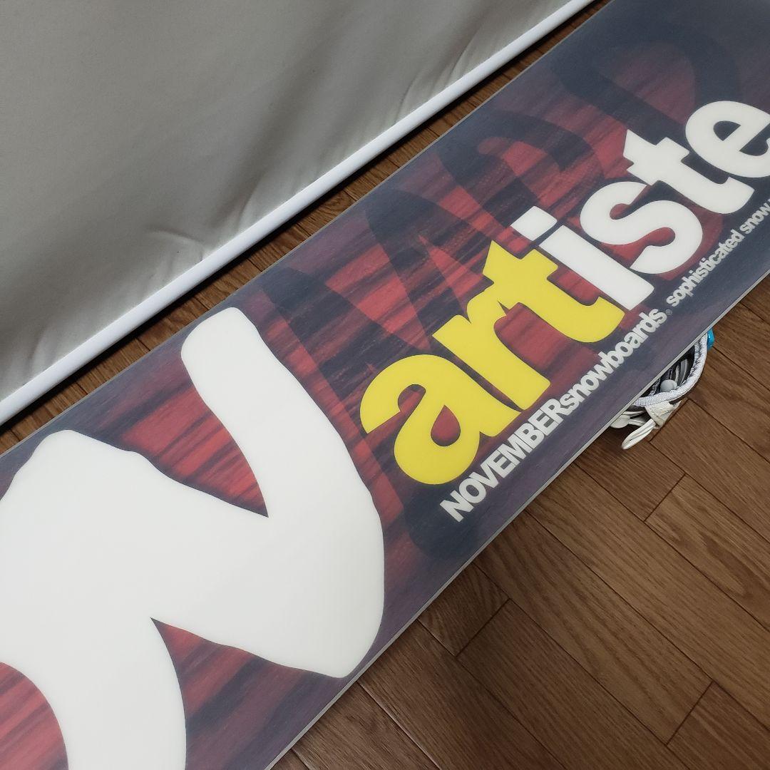 NOVEMBER Artist SALOMON 150cm スノーボードセット