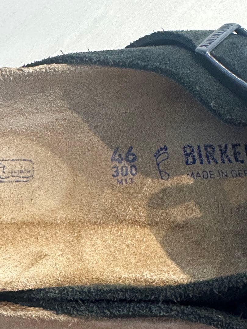 【今様】BIRKENSTOCK Boston / ブラック 46 30cm