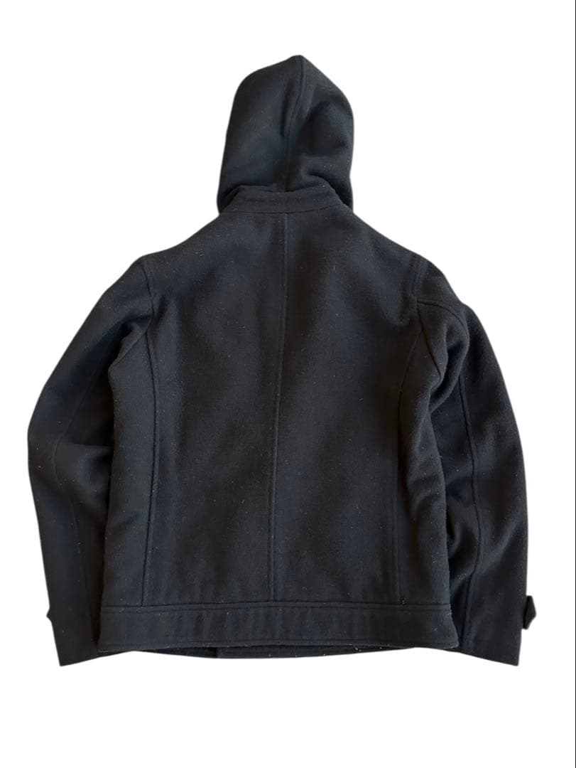 ジャケット・アウター hooded napoleon wool jacket