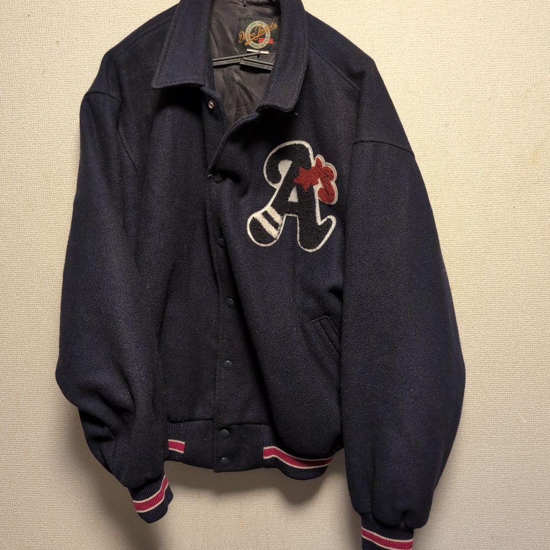 80s USA Dehen Wool Adams スタジャン