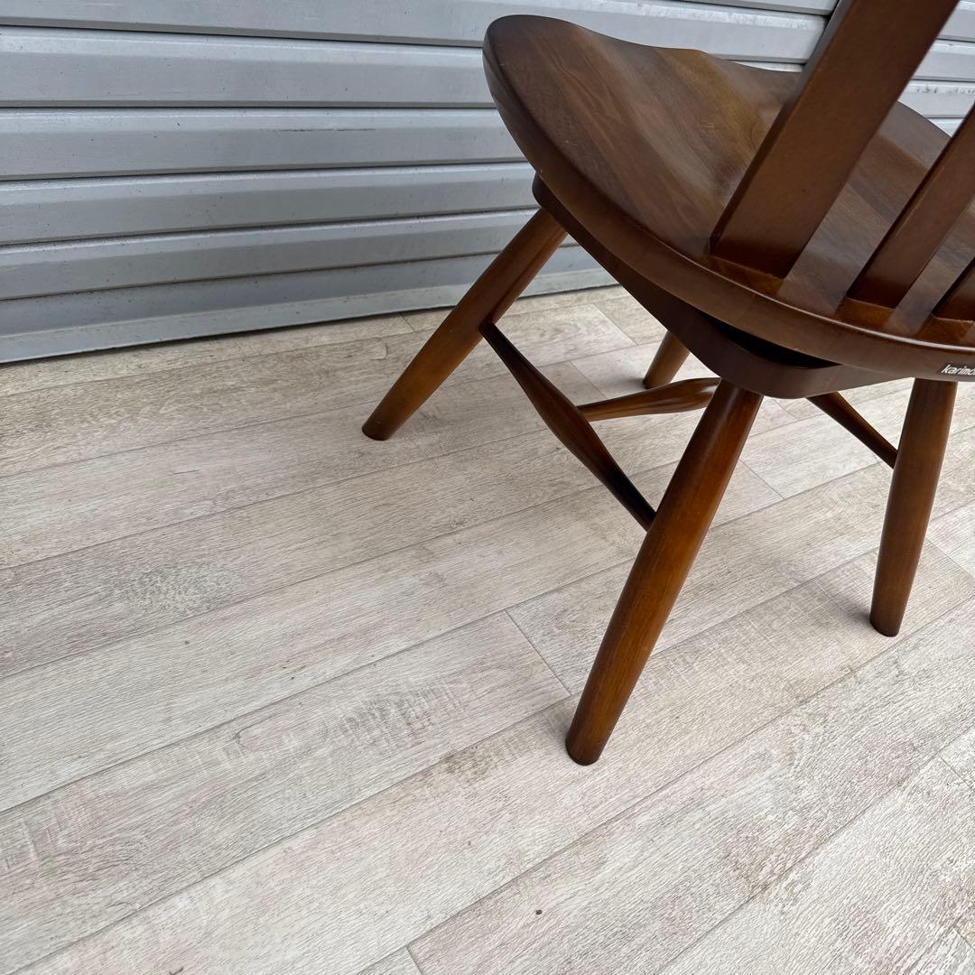 karimoku 「コロニアル」 回転式チェア 　ダイニングチェア カリモク③