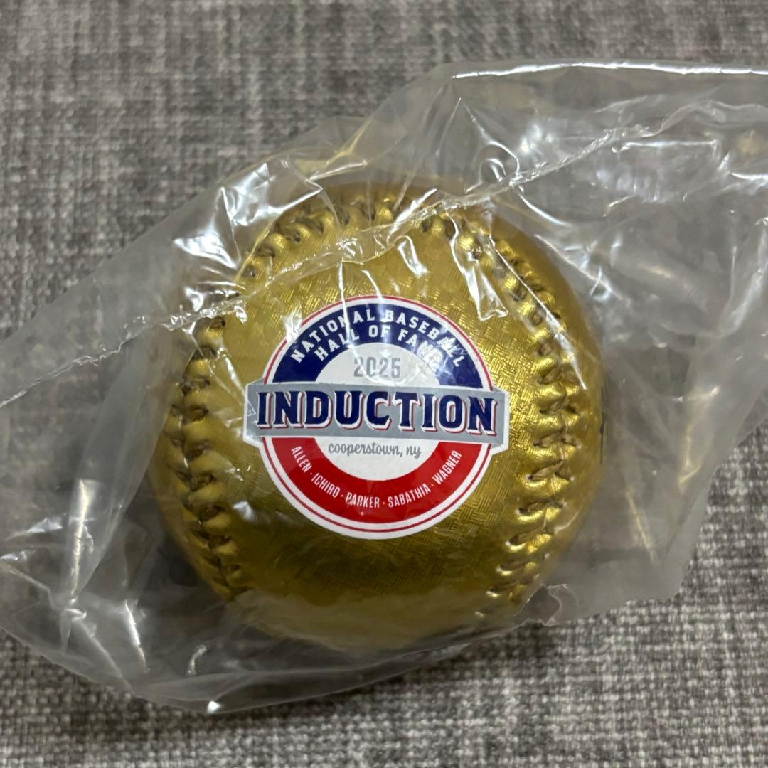 あ*．様 アメリカ野球殿堂博物館 イチロー 殿堂入り記念ボール