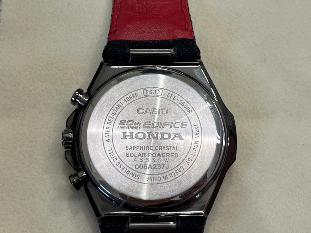 CASIO EDIFICE Honda Racing 腕時計