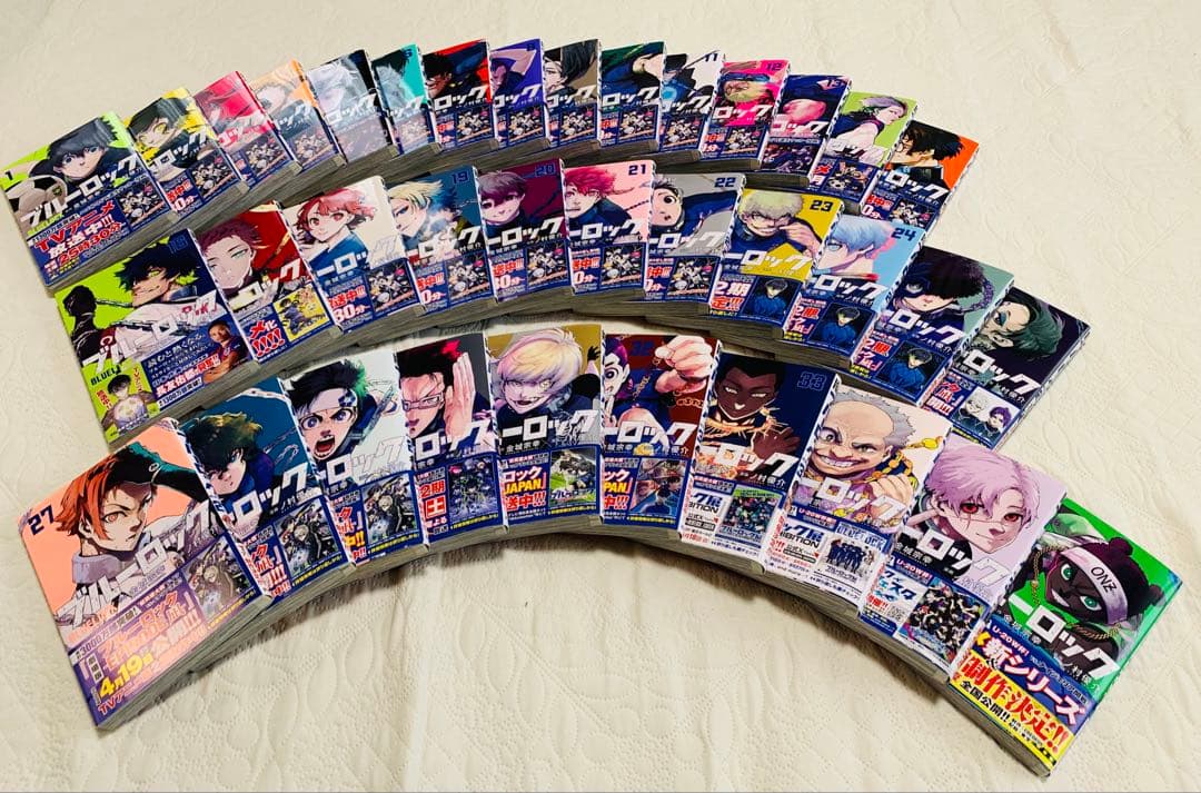 ブルーロック　1〜36巻セット　全巻帯付き