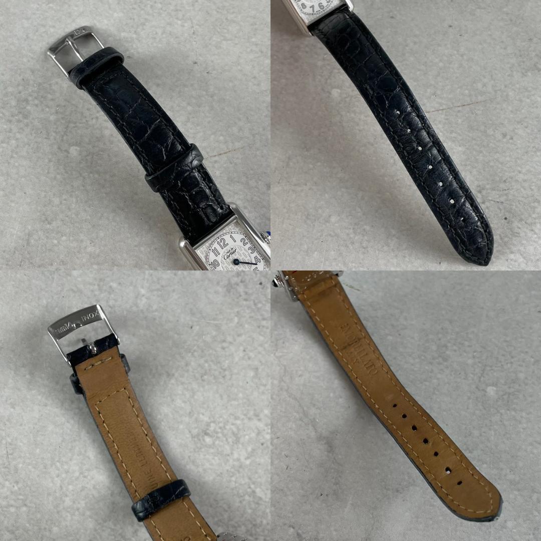 ⭐︎新品磨き&電池交換済み カルティエ マストタンク MM 2416 SV925