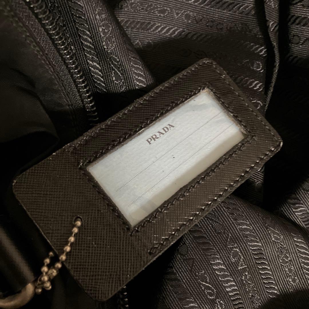 難あり　PRADA ボストンバッグ 黒 ナイロン