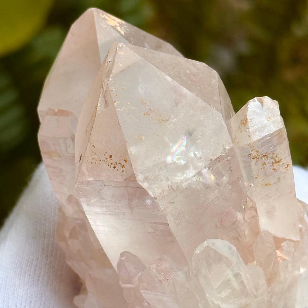 ピンクキャンドルクォーツ　原石　マダガスカル産　天然石