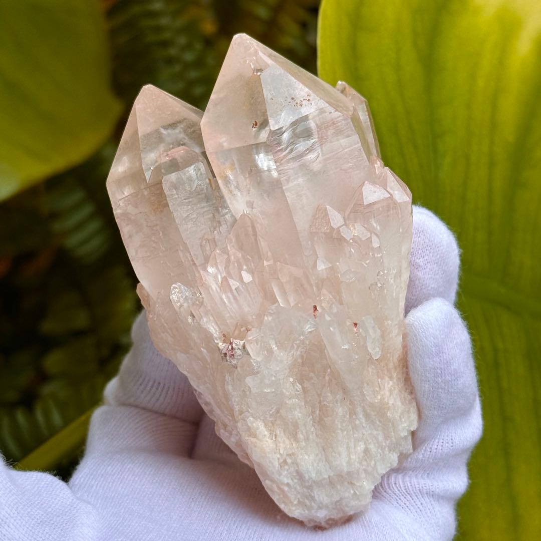 ピンクキャンドルクォーツ　原石　マダガスカル産　天然石