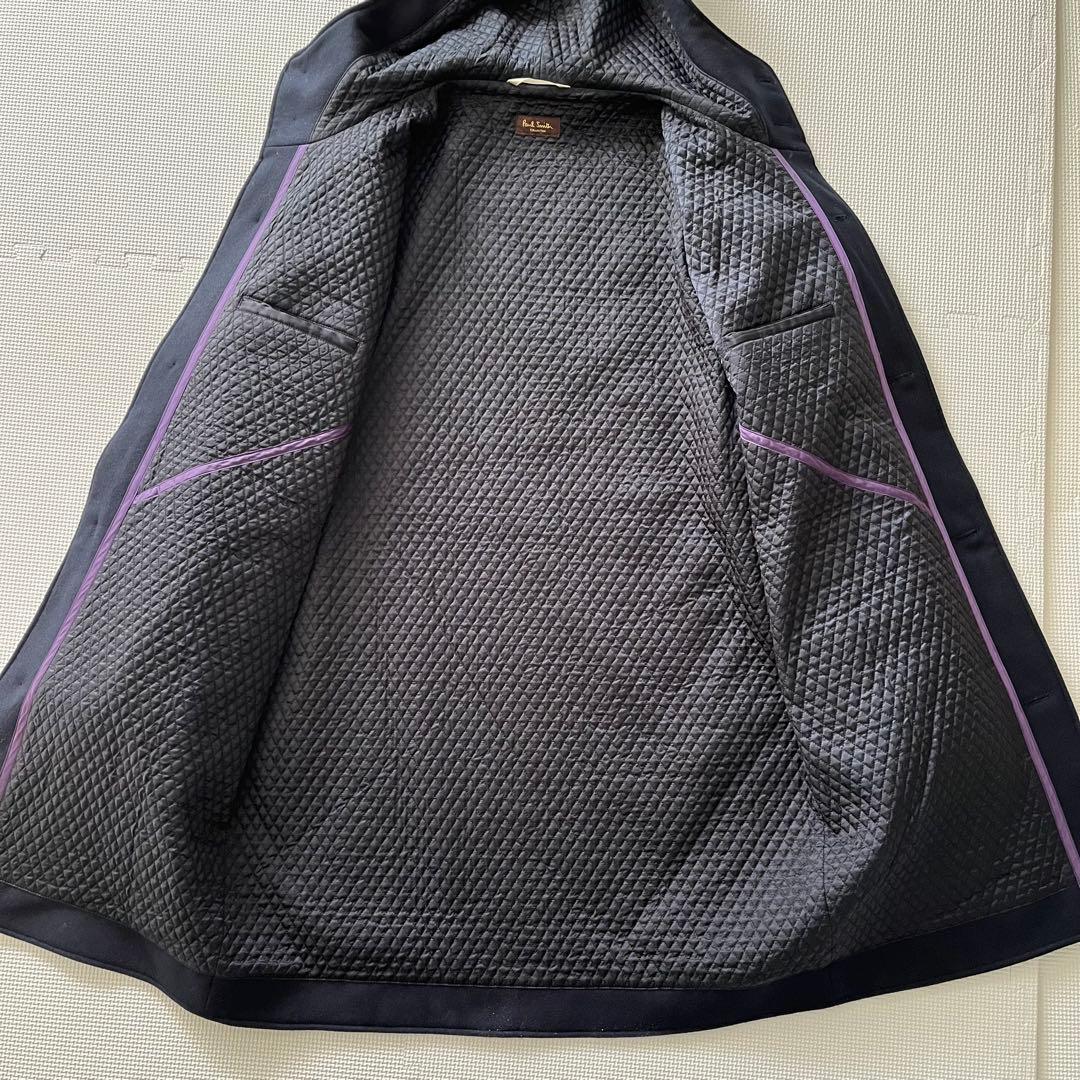 美品 Paul Smith コレクション 22AW ウールフーデッドコート L