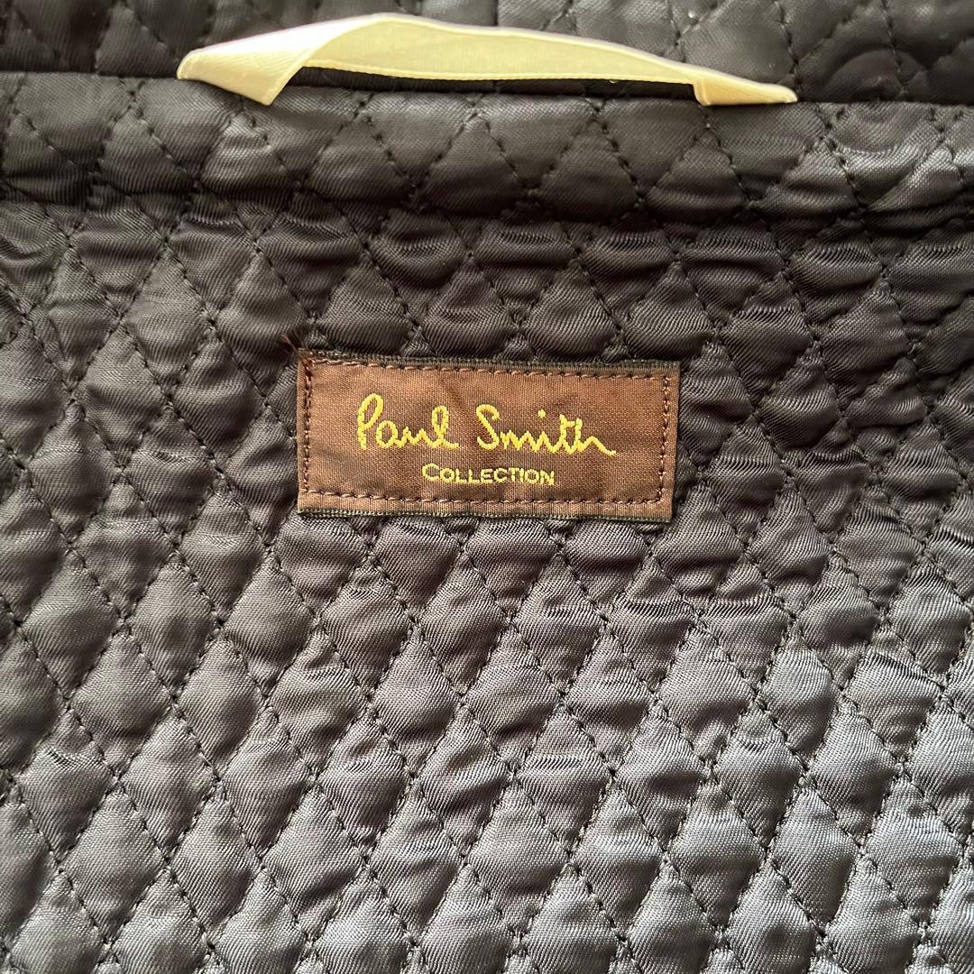 美品 Paul Smith コレクション 22AW ウールフーデッドコート L
