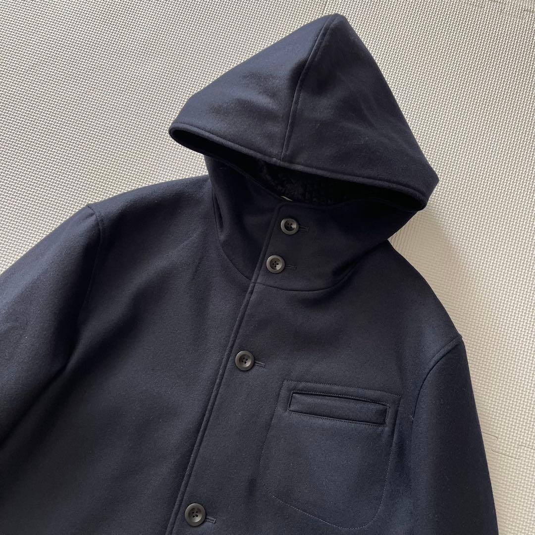 美品 Paul Smith コレクション 22AW ウールフーデッドコート L