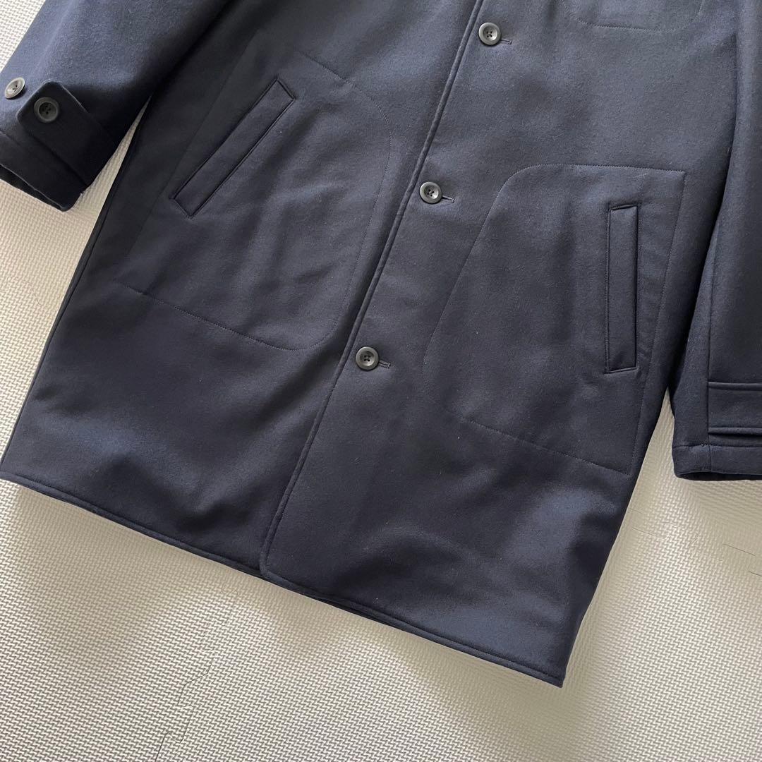 美品 Paul Smith コレクション 22AW ウールフーデッドコート L