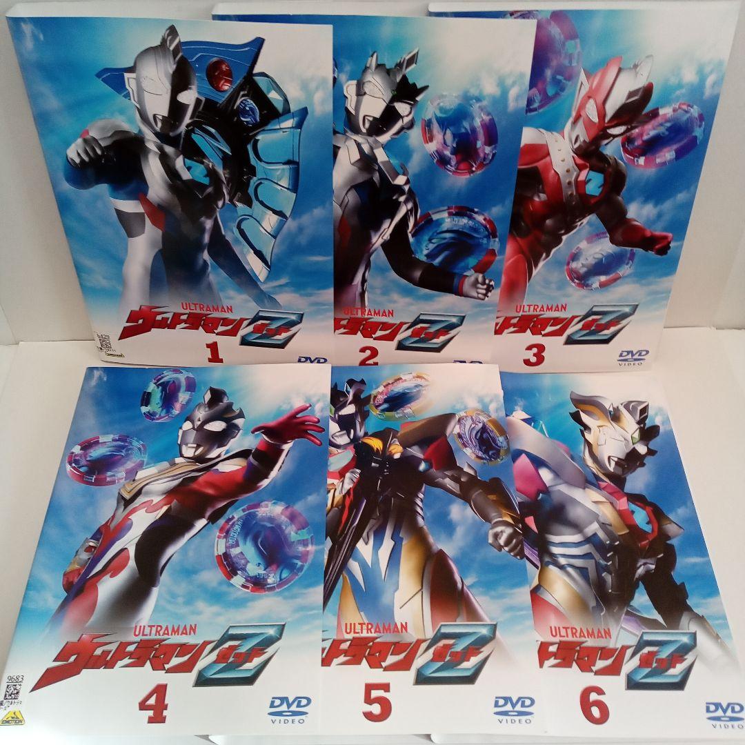 ウルトラマンＺ　ゼット　ULTRAMAN　レンタル落ち　ＤＶＤ　全６巻セット