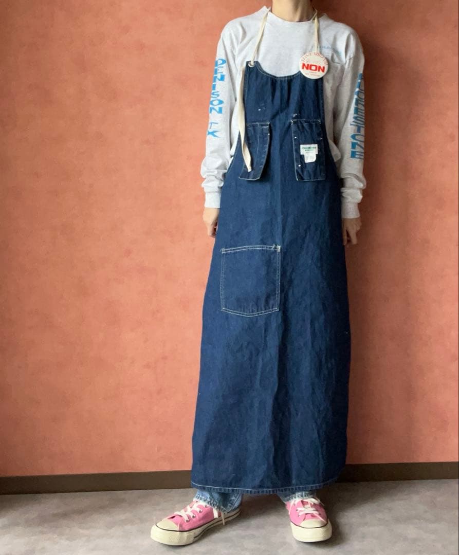 エプロン・三角巾 60s OSHKOSH B'GOSH Denim Work Apron