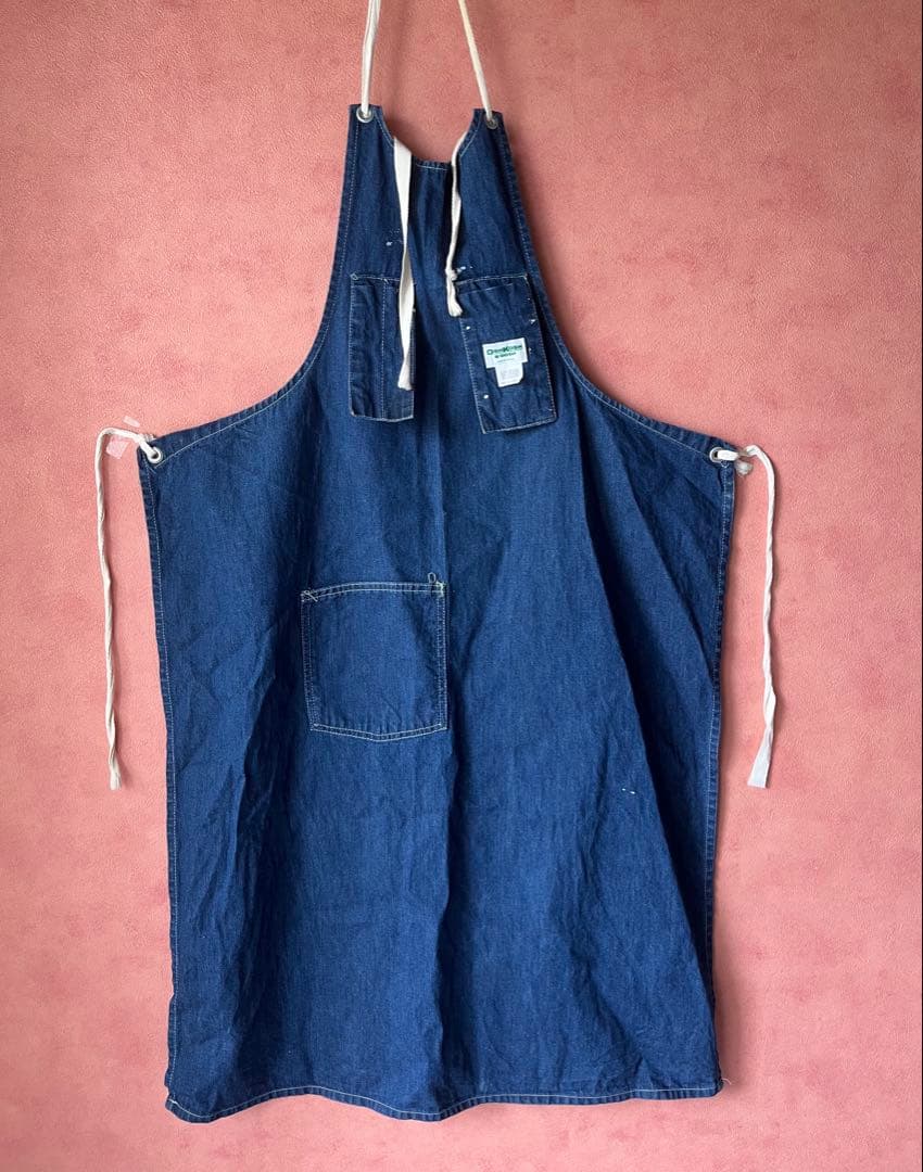 エプロン・三角巾 60s OSHKOSH B'GOSH Denim Work Apron