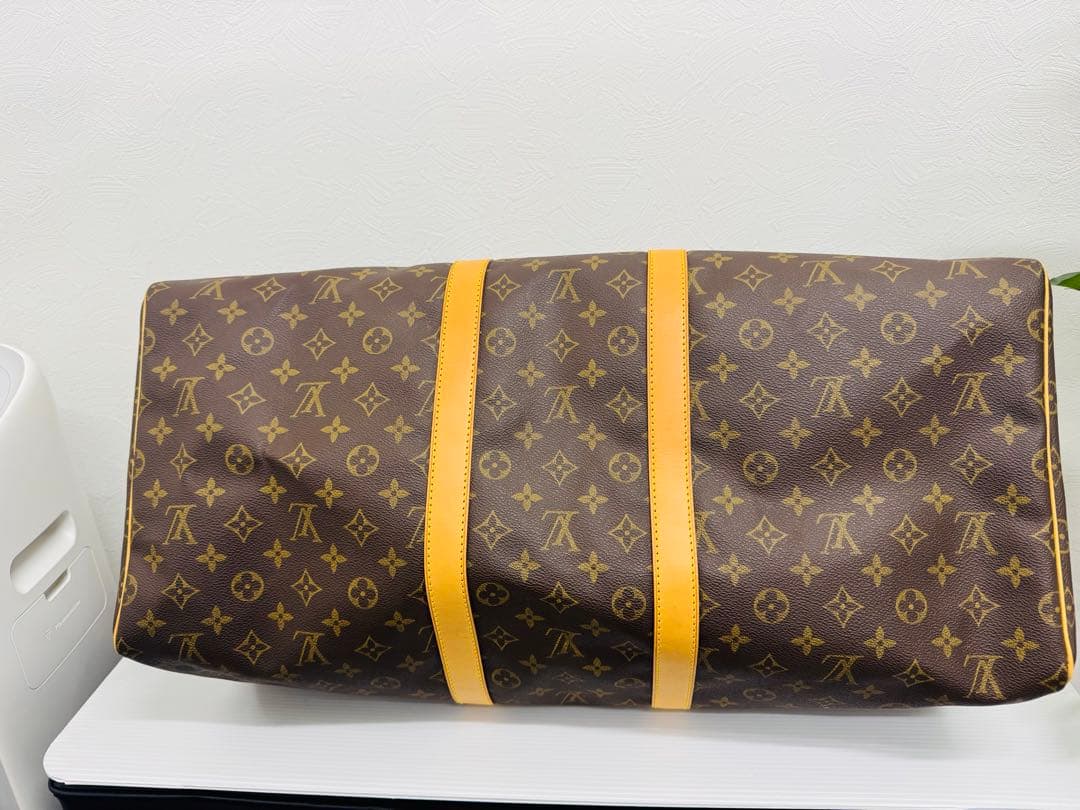 【むぎとここ】ルイ・ヴィトンモノグラムボストンバック キーポル55