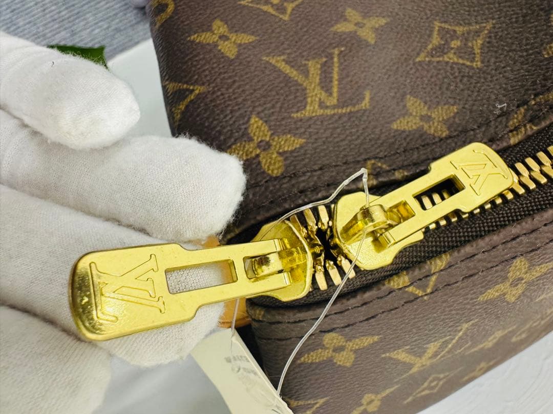 【むぎとここ】ルイ・ヴィトンモノグラムボストンバック キーポル55