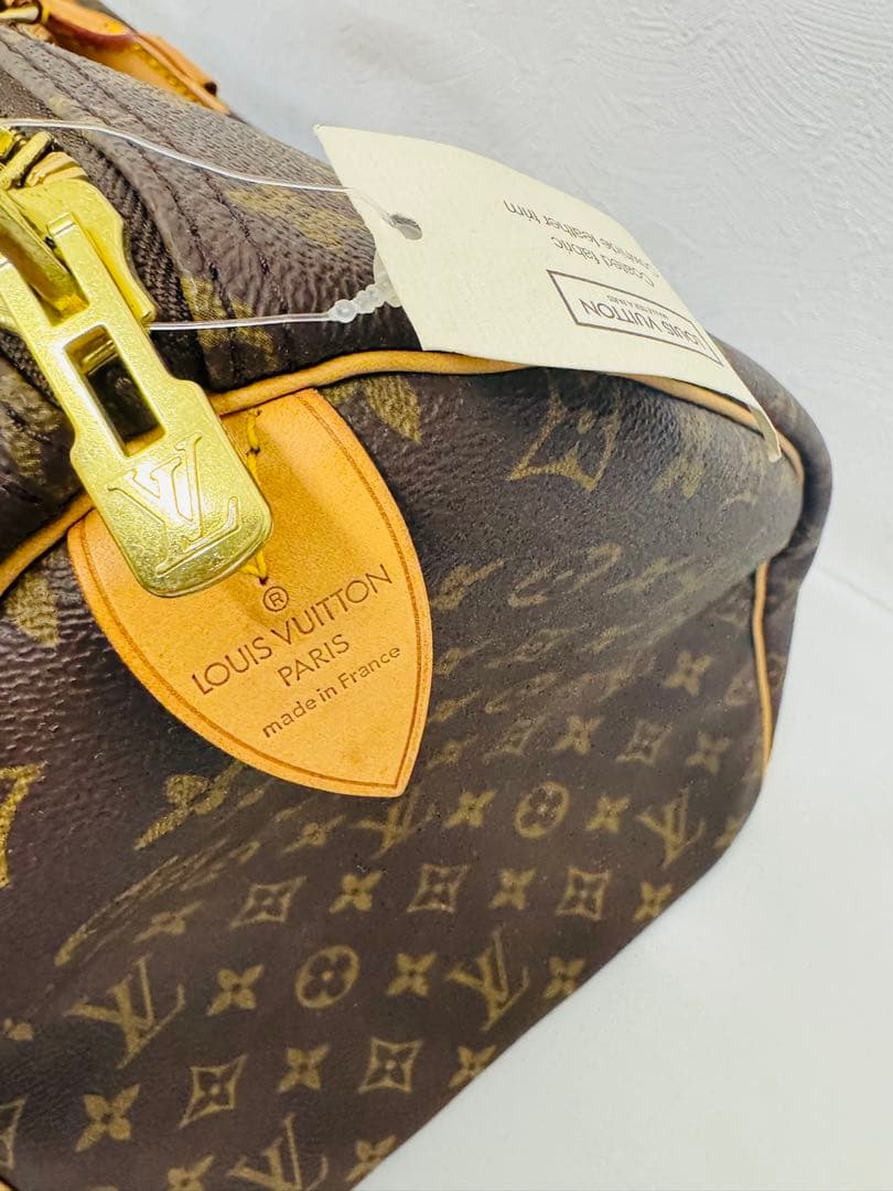 【むぎとここ】ルイ・ヴィトンモノグラムボストンバック キーポル55