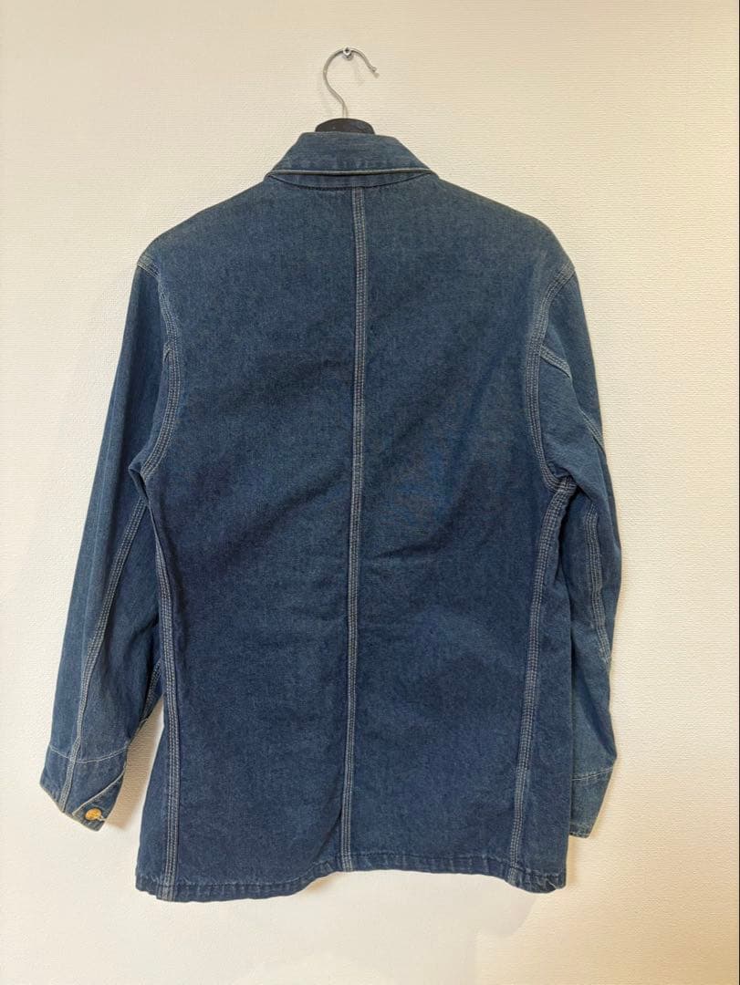 80s carhartt デニム カバーオール 星タグ