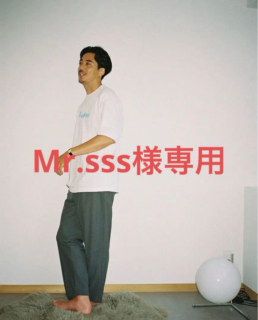 【Mr.sss】19so 24/7 Slacksスラックスパンツ サイズL