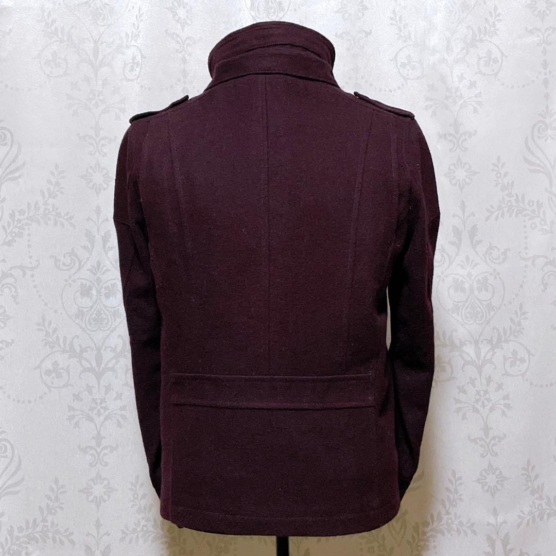 インジアティック ピーコート ワインレッド 平成y2k お兄系 グランジ 00s